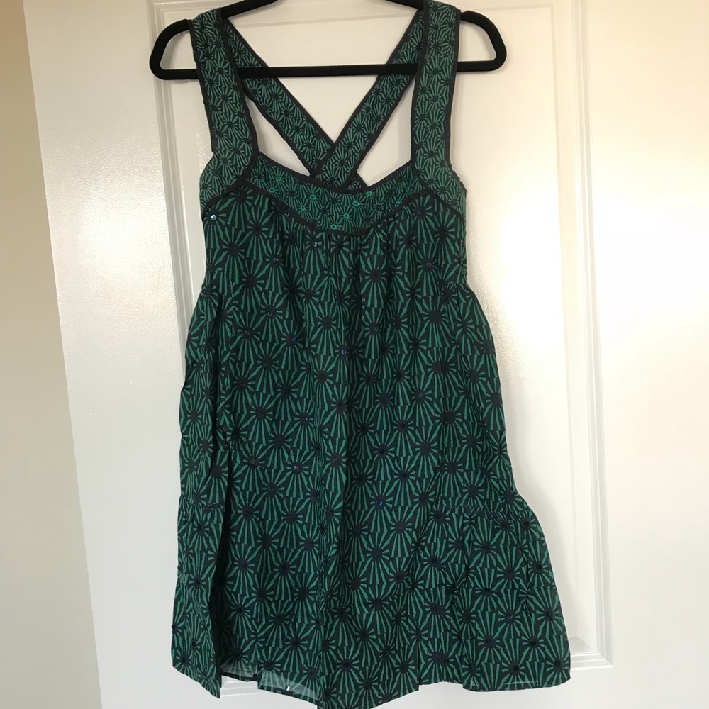 French Connection dress w/ criss cross back size 4